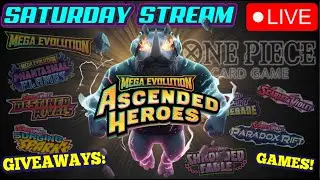 LIVE 🔴 Ascended Heroes is Here! | Rip & Ship | One Piece & Pok&eacute;mon