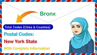 All Postal Codes of City Bronx County Bronx State New York USA NY US