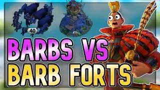 Barbs VS Barb Forts...What's Better? | Rise of Kingdoms