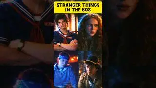 If STRANGER THINGS was filmed in the 80s! #strangerthings #strangerthings5 #netflix #series