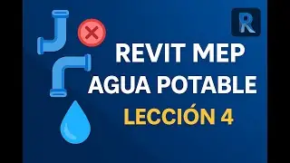 ¡Revit MEP: Agua Potable Sin Interferencias y Cálculo Automático!