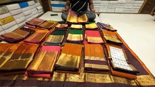 ಇನ್ಸ್ಟಾಗ್ರಾಂ ಟ್ರೆಂಡಿಂಗ್ ಸೀರೆ ಇಲ್ಲೇ ಸಿಗುತ್ತೆ chickpet bangalore wholesale silk sarees kanjivaram silk