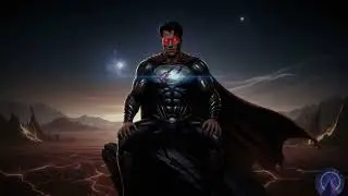 The Superman after Battle&ndash; Dark Ambient Reflection | Cinematic Hero