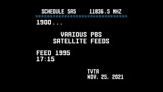 Miscellaneous PBS Satellite Feeds (1995)
