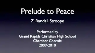 Prelude to Peace