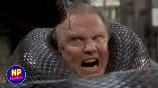 Serpiente Se Come A Un Hombre Entero | Anaconda (1997) | Now Espa&ntilde;ol