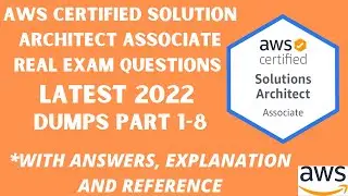 Aws Certified Solution Architect Associate Real Exam Practice Questions Dumps 2022 | 100% Pass