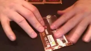 Card Wars: For the Glory packaging error booster opening
