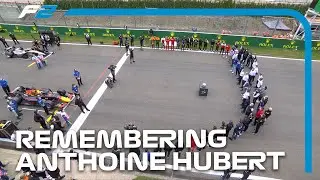 A Minute's Silence for Anthoine Hubert | 2020 Belgian Grand Prix