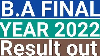 b.a final year result 2022|ba final year result 2022|agra university ba 3rd year result 2022|ba 3rd
