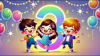 Magic Numbers 1, 2, 3 | Fun Counting Song for Kids | Learn Numbers with Singing & Dancing