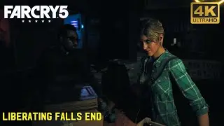 Far Cry 5 Xbox Series X Walkthrough #2 Liberating Falls End & Recruiting Man's Best Friend