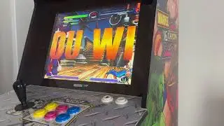 Arcade1up Marvel vs. Capcom 2 mvc2 monitor upgrade!  Super low display lag with a 5ms response time!