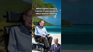 Stephen Hawking at Epstein Island