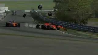 Formula 1 - Accident Crashes Big (Grand Prix Circuit &Agrave; Br&eacute;sil) (2018)