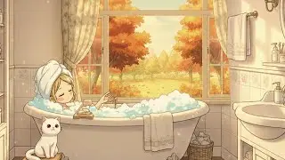 Soft Music & Gentle Bath Ambience  | Where Calm Finds You 🫧
