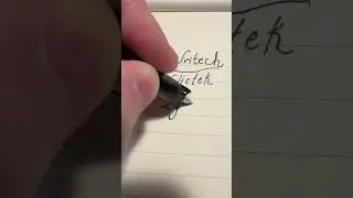 Check out this sweet new fountain pen from Writech called the Clictek! #writinginstruments
