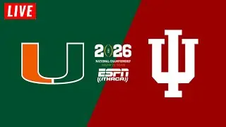 Miami vs Indiana Live Stream | 2026 NCAAF CFP National Championship Full Game
