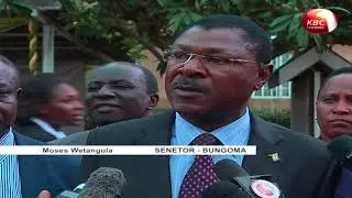 Wetangula arraigned in court, charged with creating disturbance