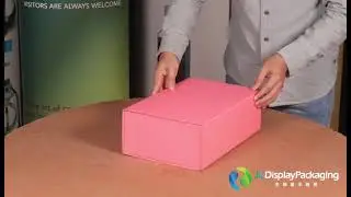 #PinkGiftBox #DIYAssembly #FoldablePaperBox