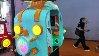 Cosmo Ride   Mecpower-Tecway  #bestarcadegames #amusementcenter #kiddierides