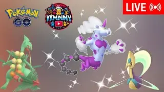Thundurus (Incarnate Forme), Mega Sceptile, Shadow Cresselia  Raid Invite Livestream Pokemon Go.