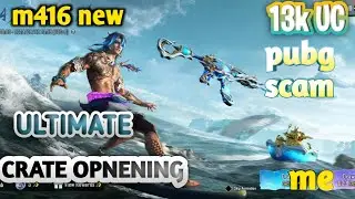 unlucky ultimate sea breez new m4 16 myth crate opening pubg mobile