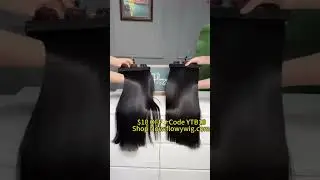 Raw Vietnamese BoneStraight Hair Bundles I Flowywig #rawvietnamesehair  #rawhairextensions #rawhair
