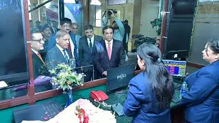 PM Shehbaz inaugurates upgraded waiting areas, lounges at Karachi Cantt Railway Station