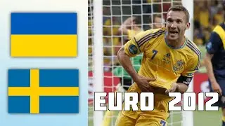 Ukraine 2 - 1 Sweden | EURO 2012 | Highlights