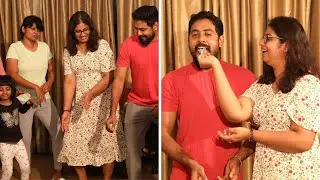 Actor Aari Dancing At wife Birthday Celebration |Actor aari wife Birthday with daughter