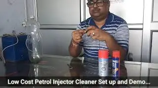 Petrol Injector Cleaning with Low Cost set up || #RDxAutoStyling