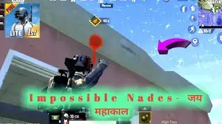 Impossible nades || Pubg mobile lite funny video #shorts #headhuntergaming #pubglite