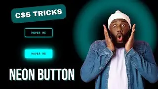 How to Create a Realistic Neon Glow Button Using Only HTML + CSS | 💡 (100% Pure CSS Magic!)