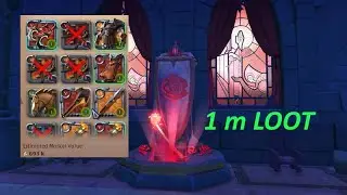 1m loot Knightfall Abbey | fight vs Deathgivers | full gameplay #albiononline #pvp #knightfall