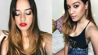 Chatty Get ready With Me | Bronze Eyes with two lip options