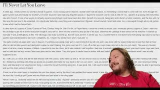 I'll Never Let You Leave - The Lit Pessimist