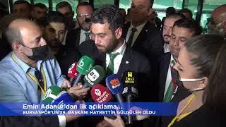 Emin Adanur'dan ilk açıklama geldi