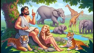 God Created the World in 7 Days! 🌍✨ Animals, Sun, and People &ndash; Wow!