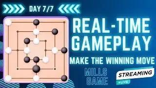 MILLS Gameplay | Make The Winning Move! | Mills Game Finale