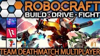 Robocraft Multiplayer Compilation - With VoiaGamer and Pikminnicus! [Online Indie Games] ~\ #1
