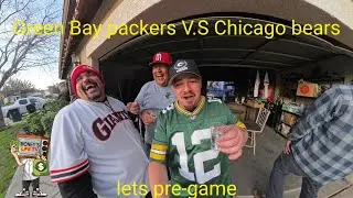 GreenBay VS Chicago Bears BBQ/ Reaction 