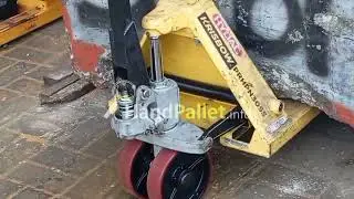 Standar Lulus QC! Proses Load Test Unit Service Hand Pallet