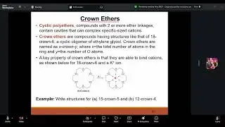 Organic Chem: Alcohols, Ethers, Epoxides: Ether Synthesis | 16 y/o Joshua Thomas Soliman