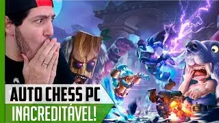 AUTO CHESS PC JOGUEI E VOC&Ecirc; VAI FICAR SURPRESO COM O JOGO!