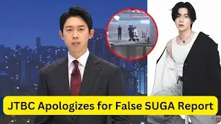 JTBC Apologizes for False Report on BTS SUGA, But Fans Demand Legal Action 🔥