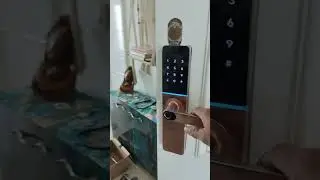 dorset smart Door Lock #smartlock #digitallock #dorset #installation #demo #viral #youtubeshorts #me