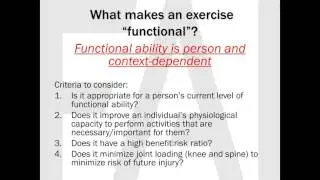 Functional Low Back and Abs  Rethinking Core Training for the Mature Population