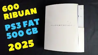 CUMA 600Ribuan!! BELI PS3 FAT HDD 500GB di tahun 2025
