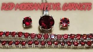 Should You Buy Garnets or Red Moissanite? And What Are the Differences?